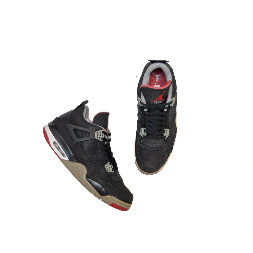 Nike Air Jordan 4‎ Retro ‘Bred’ 2012 OG Box – Size 12.5 / UK 11.5 / EU 47